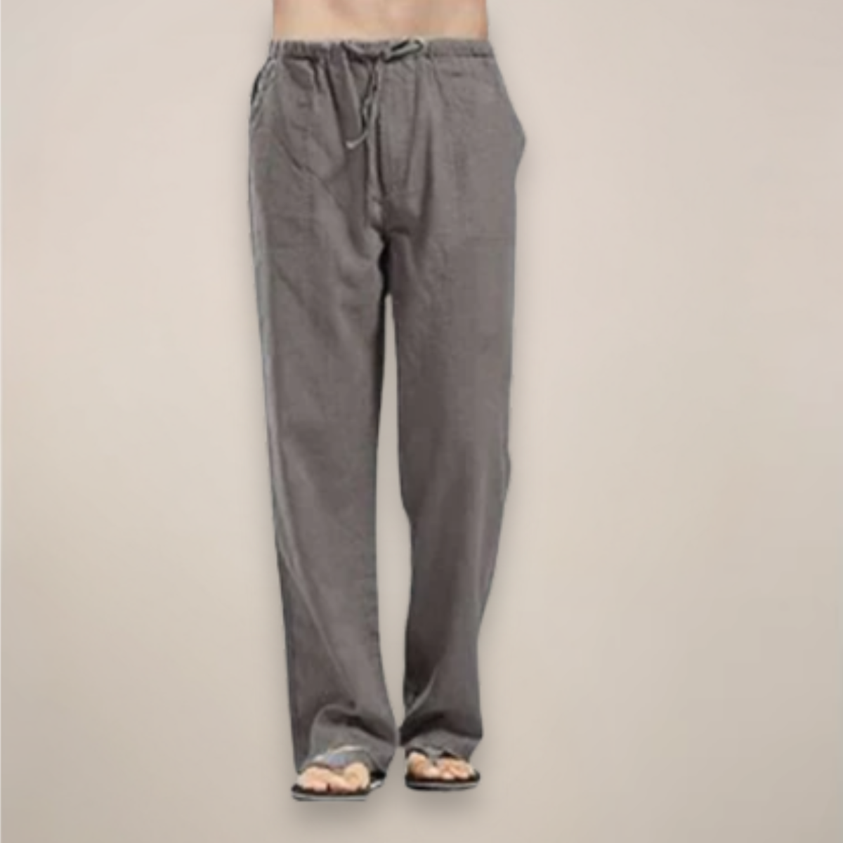 Men’s Linen Pants – Lightweight Linen Blend, Breathable Summer Comfort