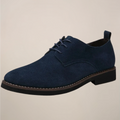 Men’s Oxford Shoes – Suede Lace-Up Design