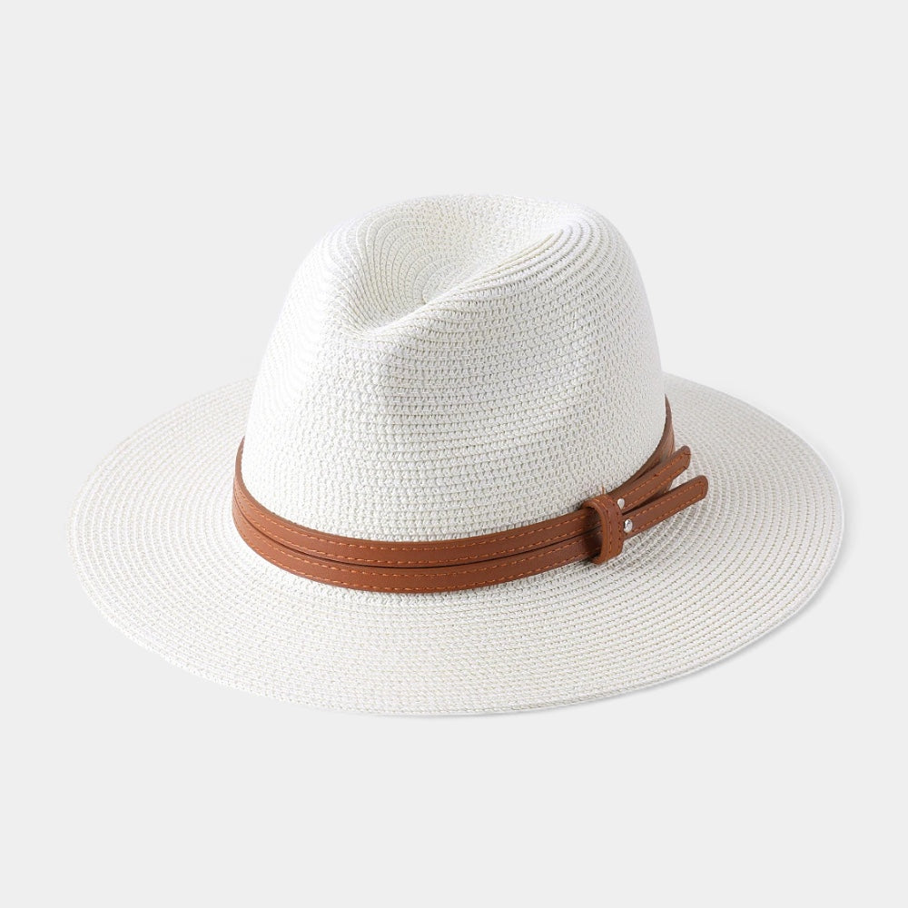 Men’s Panama-Style Summer Hat – Structured Elegance with Timeless Appeal
