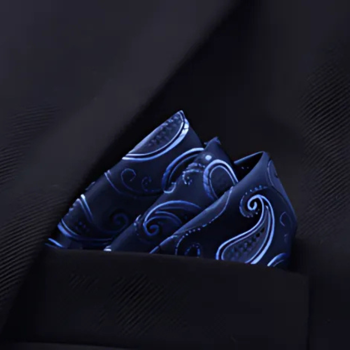 Men’s Pocket Square Handkerchief – Formal Suit Accessory