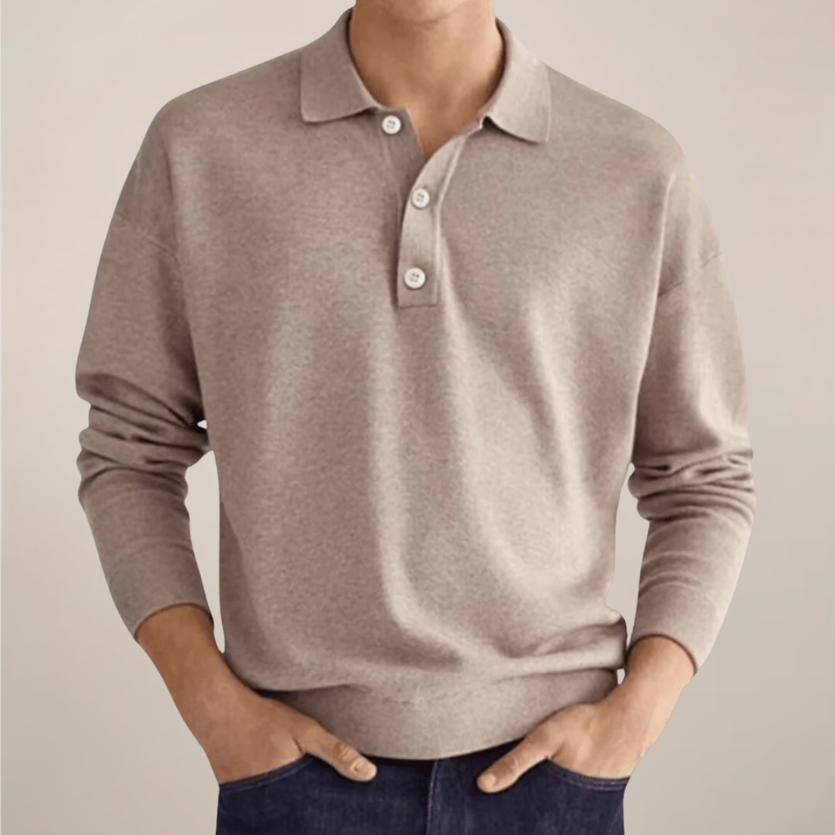 Men’s Polo Shirt – Classic Piqué, Short Sleeve, Soft Touch