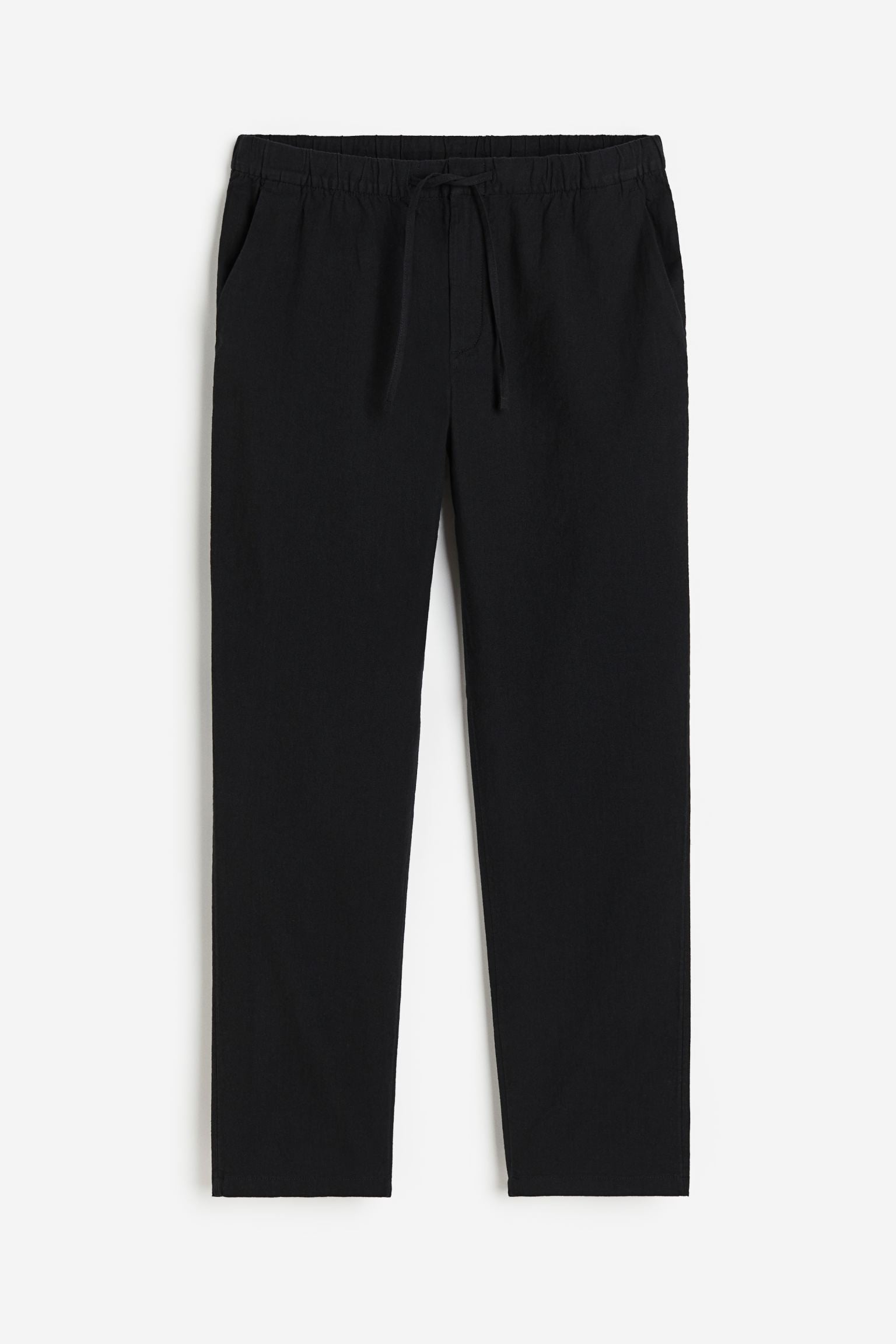 Men’s Relaxed Drawstring Trousers – Smart Casual Fit