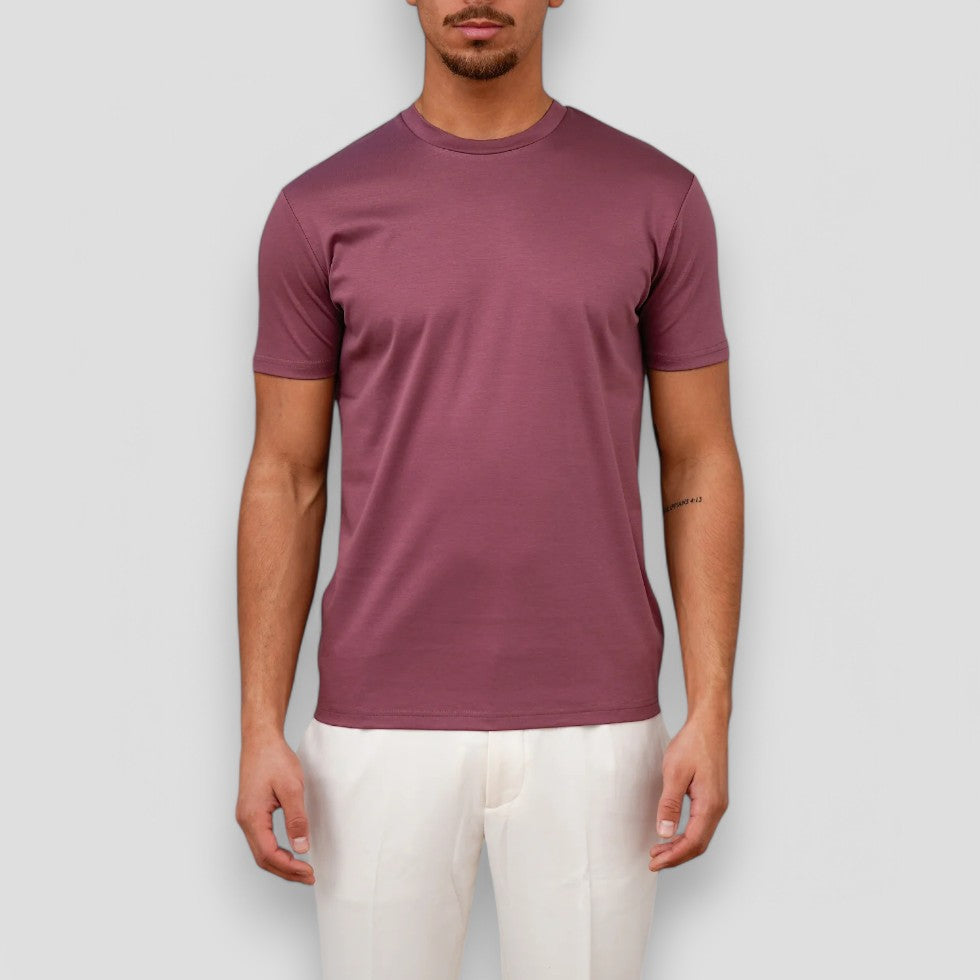 Men’s Shiny Blend T-Shirt – Soft Lightweight Smart Casual Style