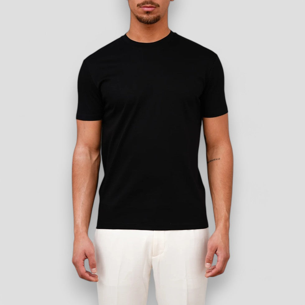 Men’s Shiny Blend T-Shirt – Soft Lightweight Smart Casual Style