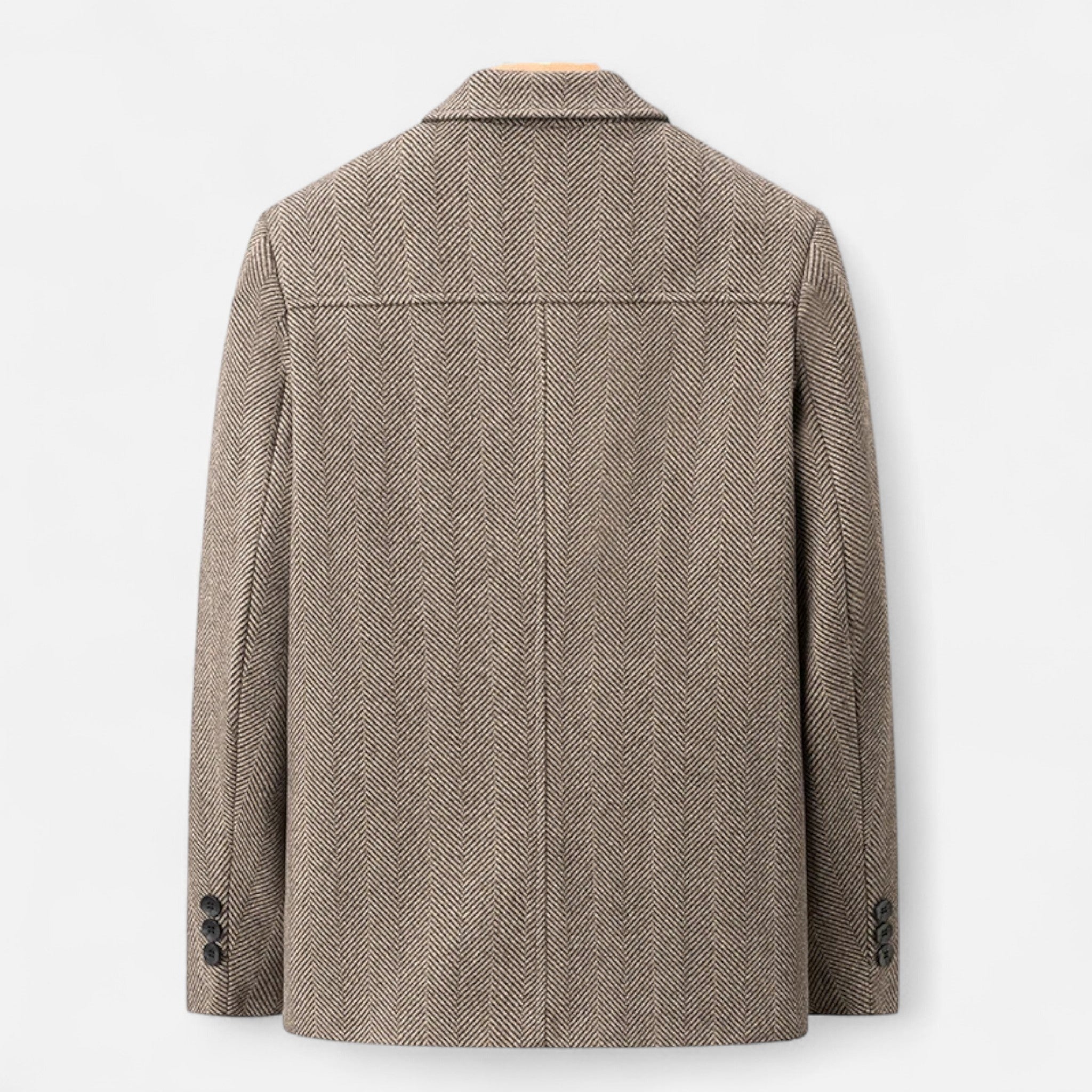 Men’s Tailored Button-Front Jacket – Refined Business-Inspired Design
