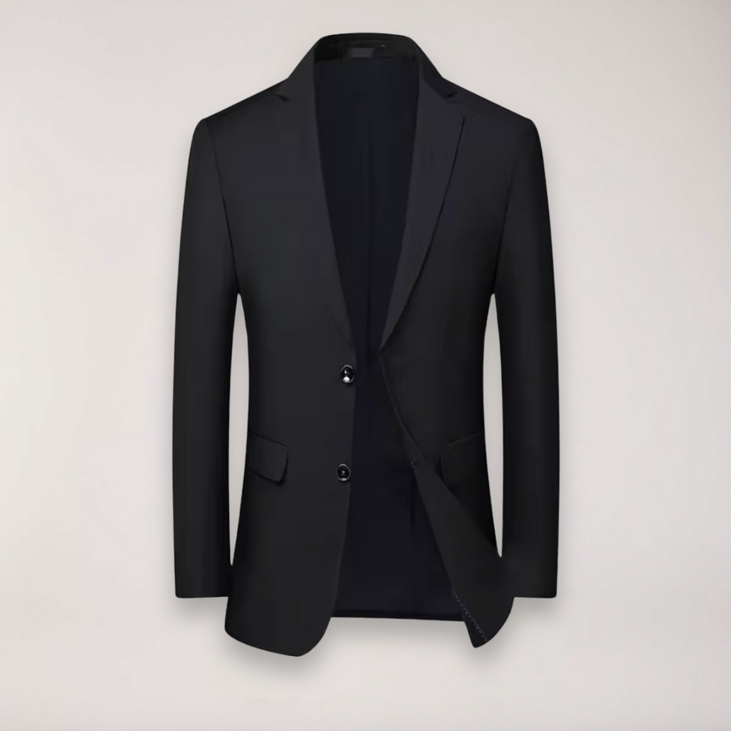 Men’s Two-Piece Formal Suit – Tailored Fit Blazer and Trousers