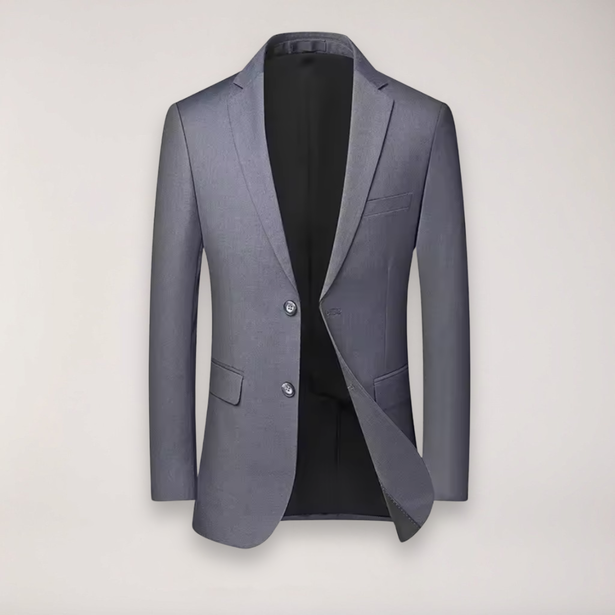 Men’s Two-Piece Formal Suit – Tailored Fit Blazer and Trousers