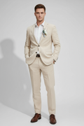 Men’s Two-Piece Slim Fit Suit – Tailored Wedding & Formal Set