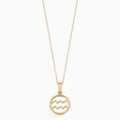 Clara | Zodiac Sign Necklace 18k Gold