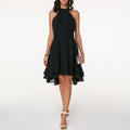 Ruffle Detail Mini Dress for Elegant Occasions