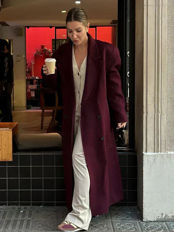 Vivian Wool Coat for Women – Elegant and Warm Coat with Timeless Winter Style