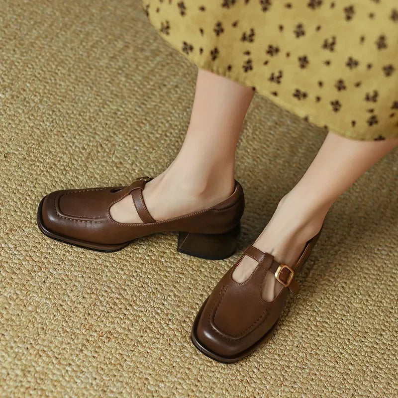 Annie | T-Strap Sandals