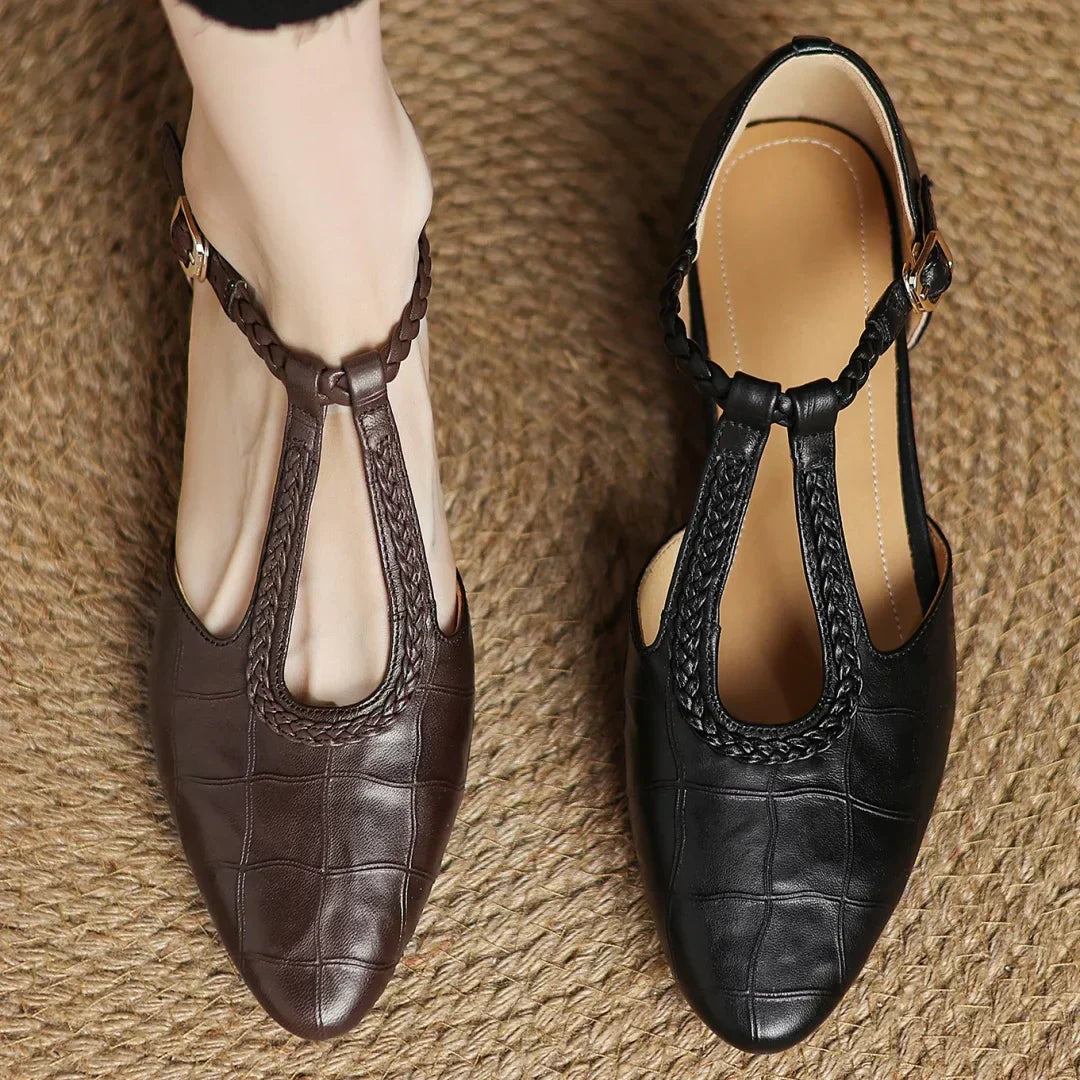 Annie | Kepa Leather Mary Janes
