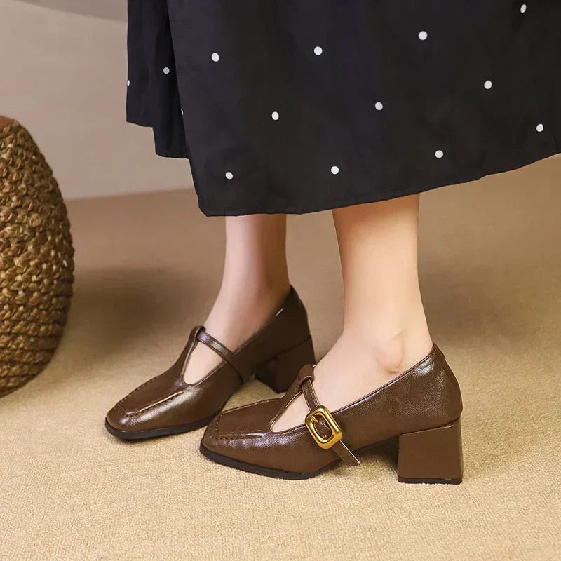 Annie | French Mary Janes.