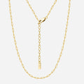 Clara | Small Paper Necklace 18K Gold