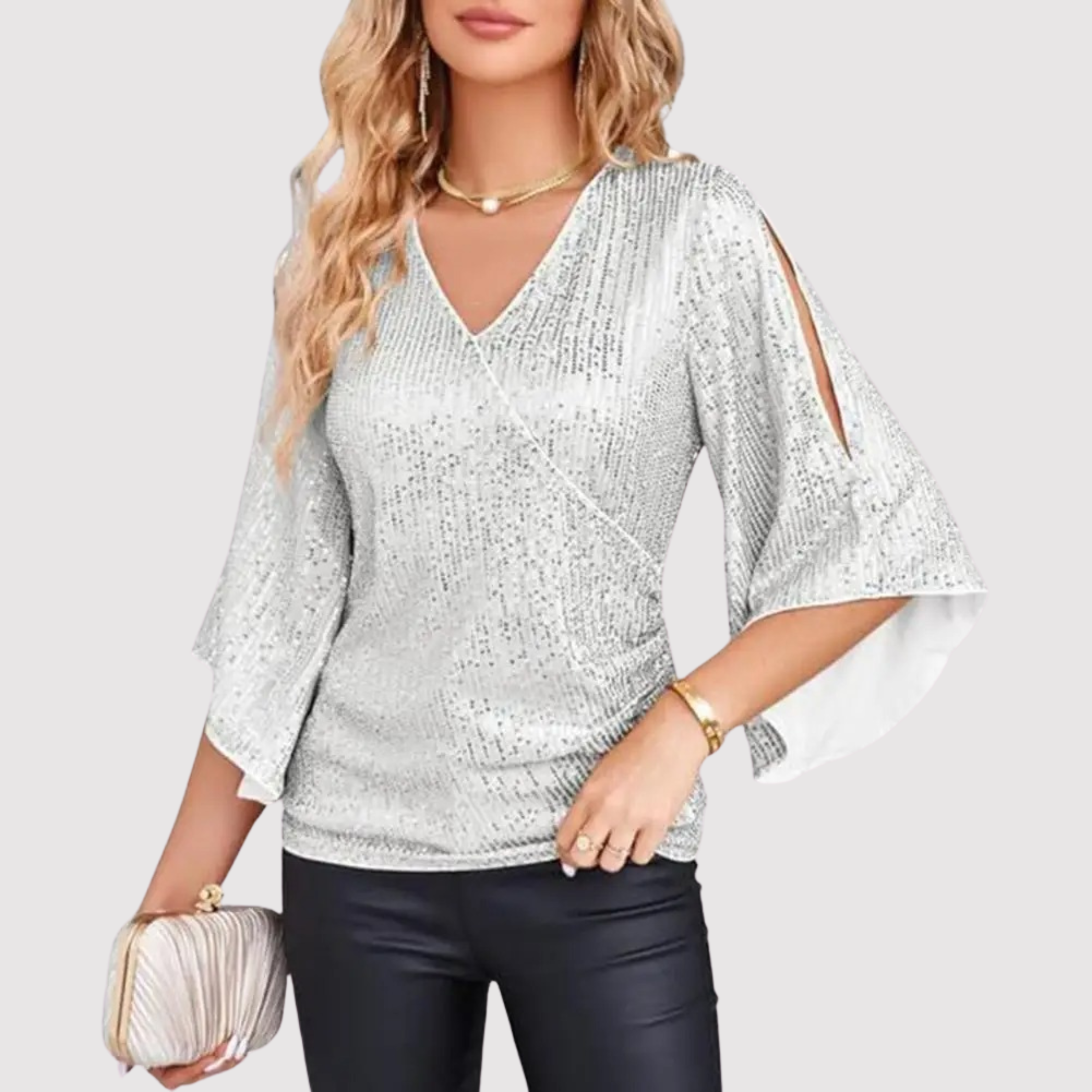 Elegant Sequined Top for Women | Susanne