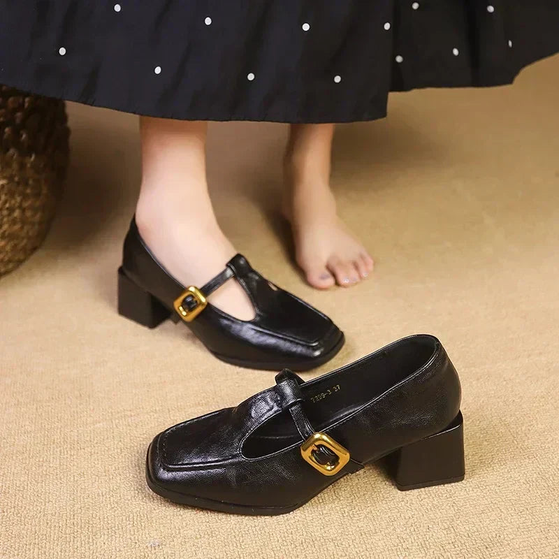 Annie | French Mary Janes.