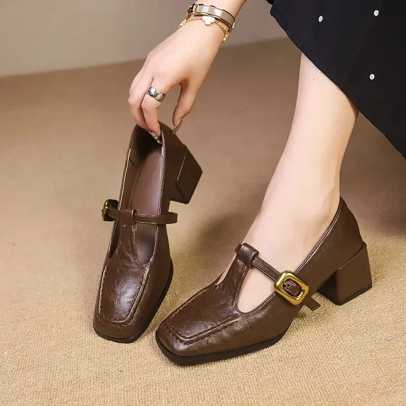 Annie | French Mary Janes.