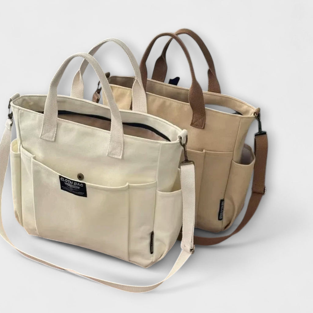 Annie | Minimalistic Canvas Tote Bag