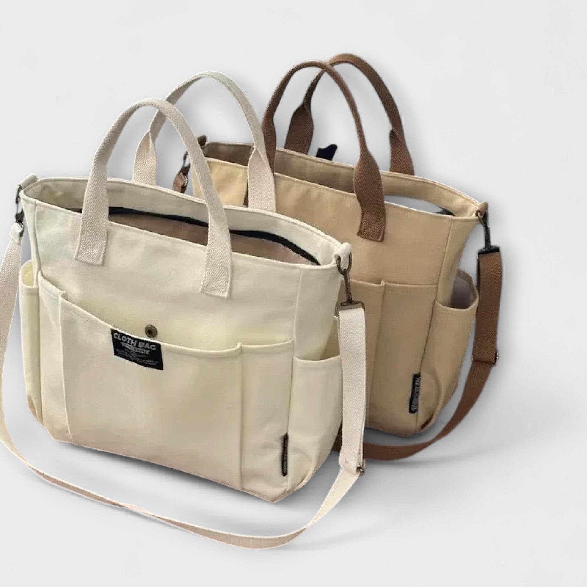 Annie | Minimalistic Canvas Tote Bag