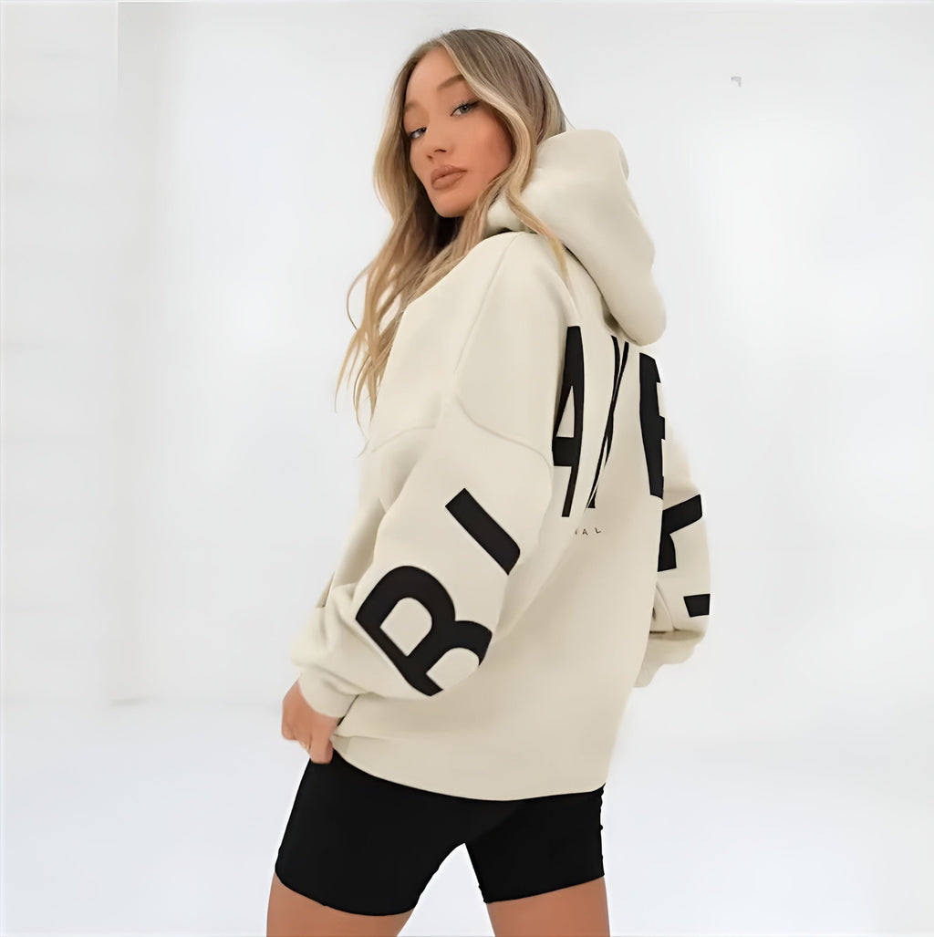 Ella Sweat à Capuche Femme – Oversize Warm Hoodie with Kangaroo Pocket & Casual Style