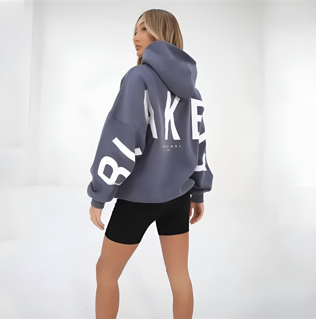 Ella Sweat à Capuche Femme – Oversize Warm Hoodie with Kangaroo Pocket & Casual Style