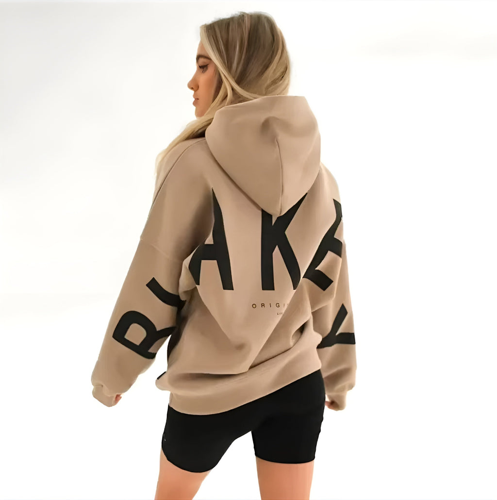 Ella Sweat à Capuche Femme – Oversize Warm Hoodie with Kangaroo Pocket & Casual Style