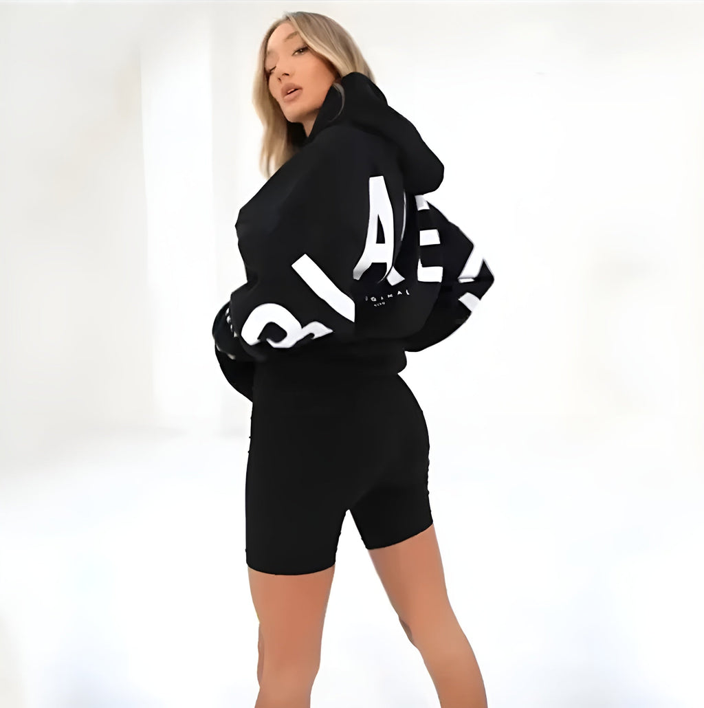 Ella Sweat à Capuche Femme – Oversize Warm Hoodie with Kangaroo Pocket & Casual Style