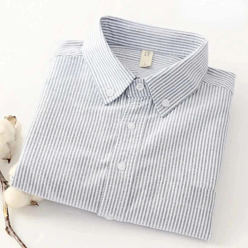 Slim Fit Button-Up Long Sleeve Shirt – Smart Casual Essential