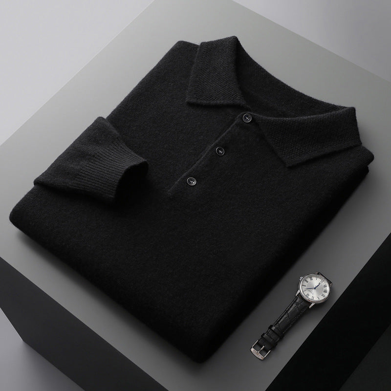 Soft Long Sleeve Polo Shirt – Classic Fit Smart Casual