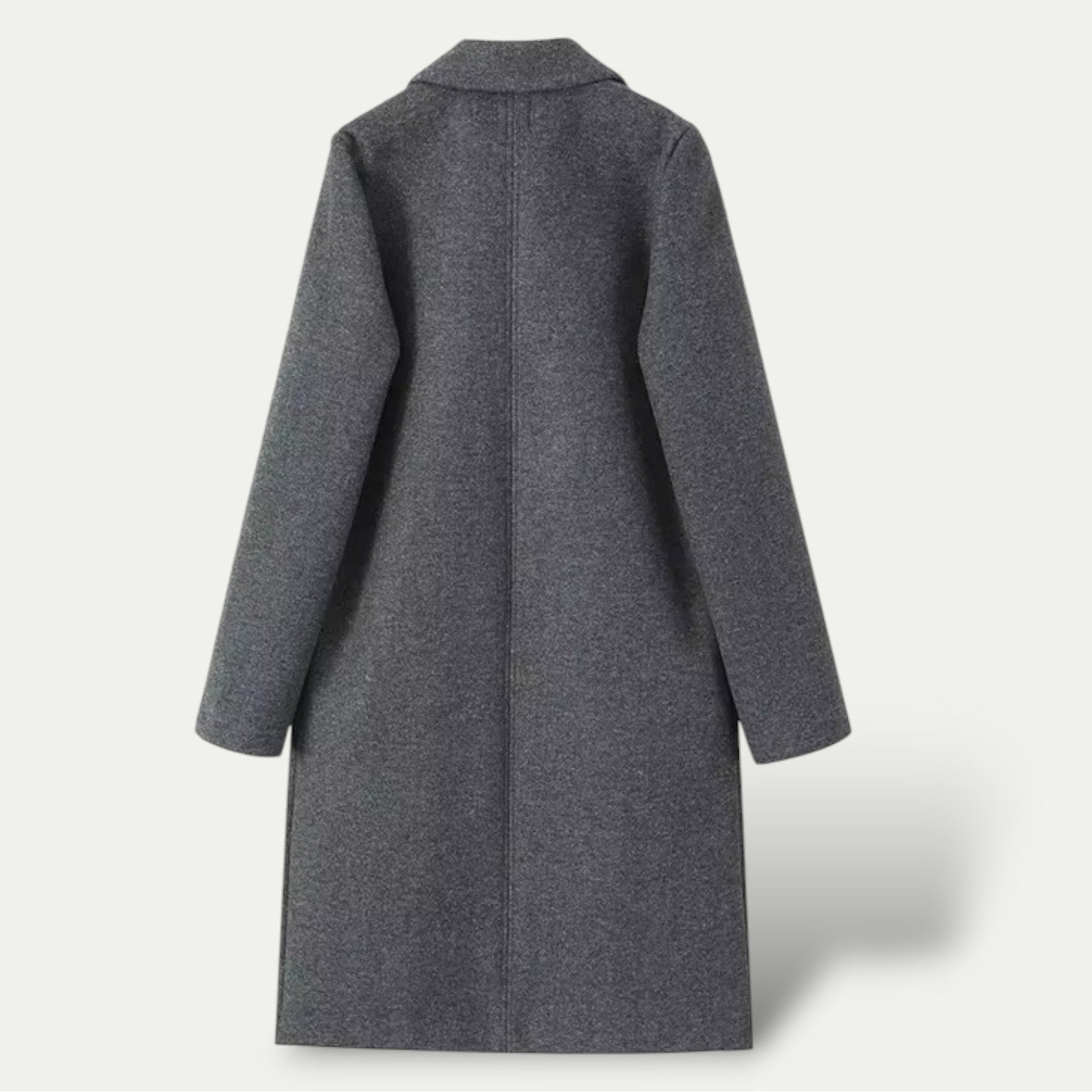 Women’s Long Trench Coat – Classic Tailored Overcoat