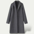 Women’s Long Trench Coat – Classic Tailored Overcoat