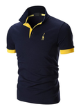 Men’s Classic Short-Sleeved Polo Shirt – Smart Casual Summer Essential
