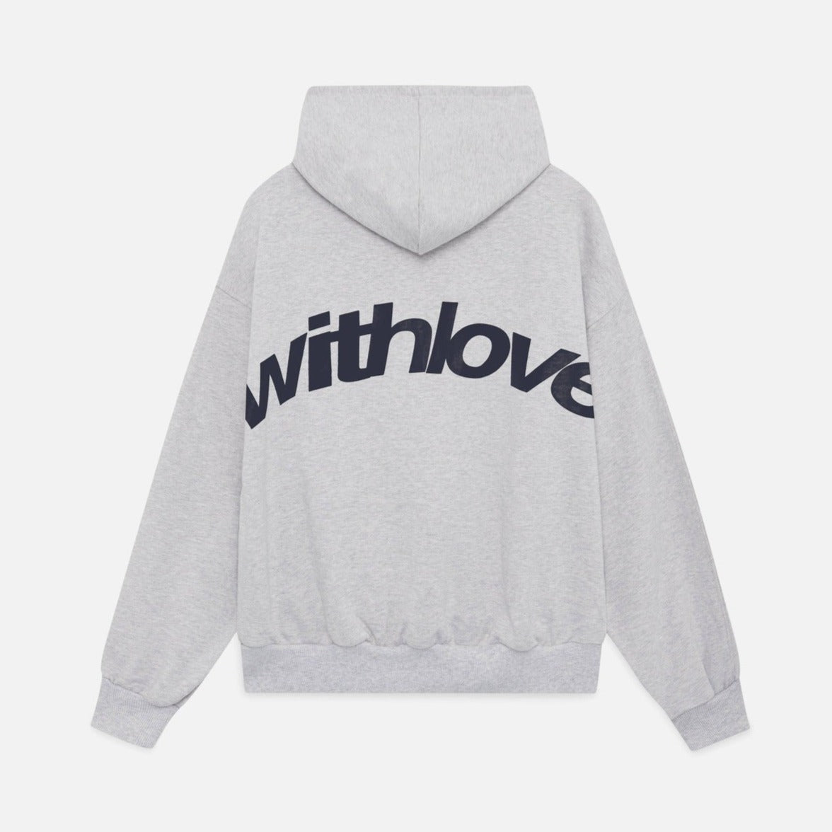 Kenna Sweat à Capuche Femme – Hoodie Grey Marl 100% Cotton, Minimalist & Comfortable