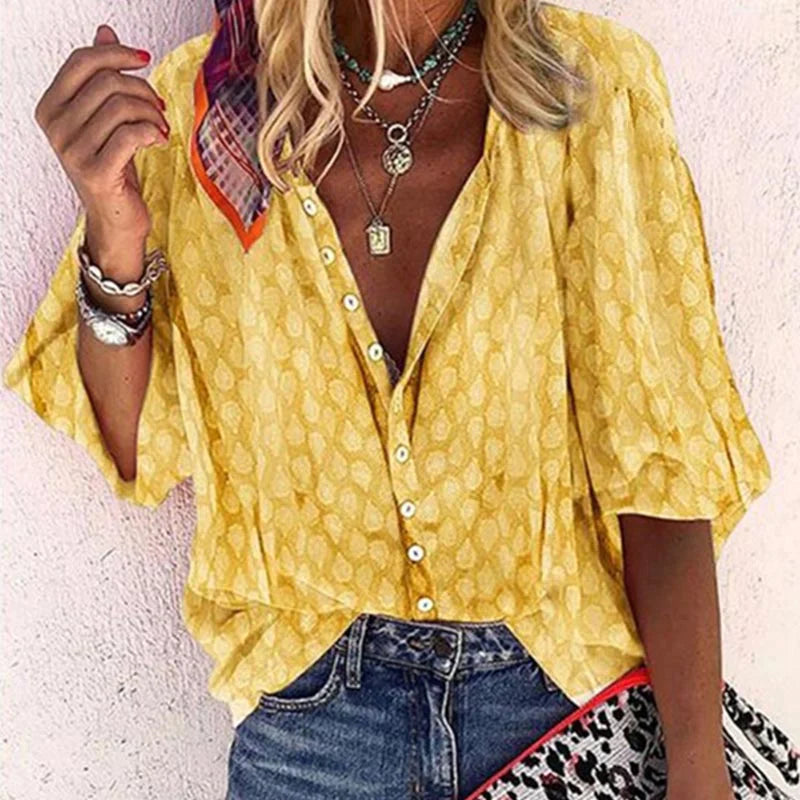 Summer Blouse Women Billie – Light & Breathable Shirt with Elegant Cut for Hot Days